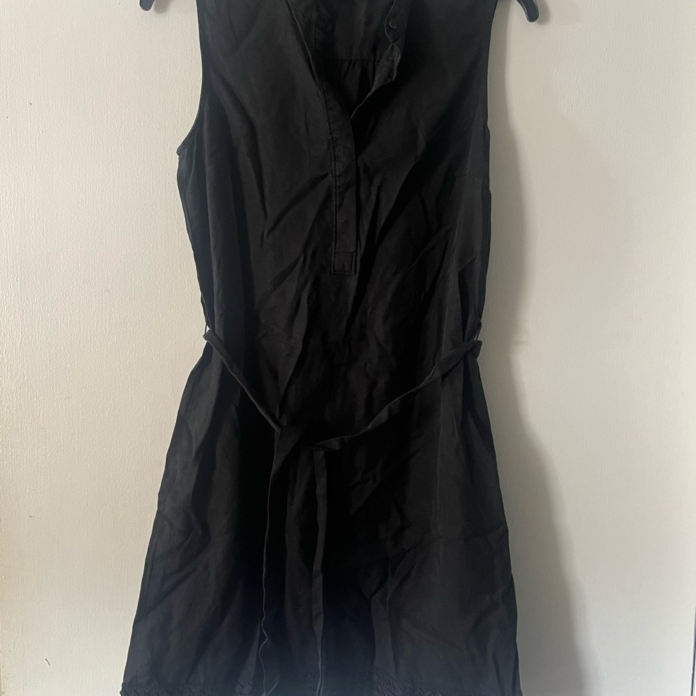 Banana Republic Elegant Black Sleeveless Dress 6P petite